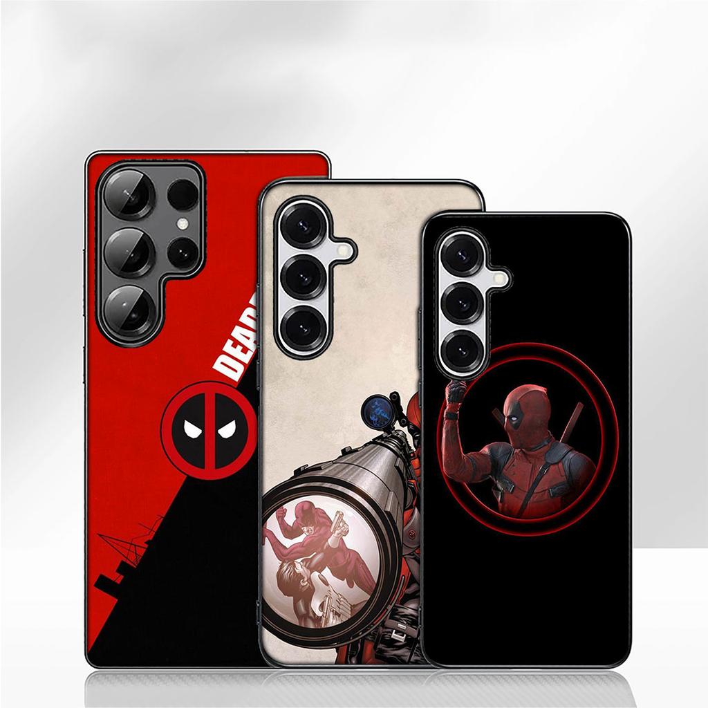 for Samsung Galaxy A07 A13 A12 A14 A23 A42 A50 A51 A52 A53 A70 A71 A72 A21S A04 Note 20 9 8 10 Case Marvel Deadpool Superhero