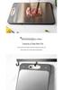Stainless Steel & Wheat Straw Double-Sided Chopping Board with Titanium Plate