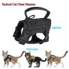 Tactical Cat Chest Strap Vest Type Leash Anti-break-free Adjustable Cat Leash Dog Small Dog Chain