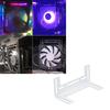 Computer   Fan Holder Thickened Stainless Steel Low Noise Chassis Fan Mount Rack for 8cm 9cm 12cm Fans