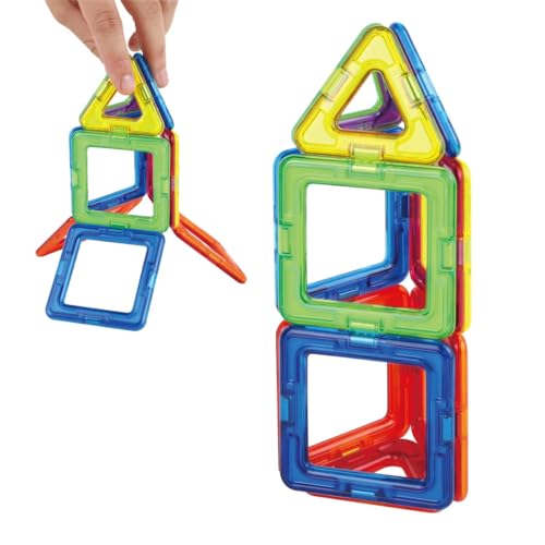 BorneLund Magformers First Shape Set [10 Teile] für Kinder ab 3 Jahren (MF701016)