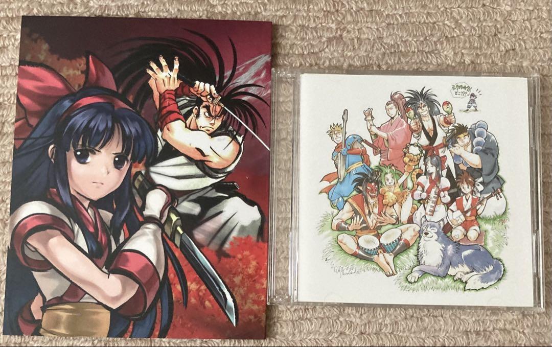 

[USED] Samurai Spirits Neo Geo Collection Soundtrack CD Art Book