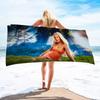 Sängerin Z-zara larsson Handtuch weich Trocken Strandtücher Reisehandtuch Schwimmen Sommerurlaub Urlaub Baden Pool Camp Geschenk