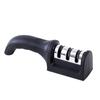 Three-stage Knife Sharpener Manual Knife Sharpening Kitchen Tools Accessory Professional Stone Knives Accessories Dining Bar
