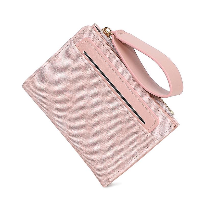 New Design Women'S Short Wallet With 8 Card Slots & Zipper Coin Pocket - Blocking Multi-Function Purse