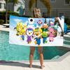 Cartoon Cute P-Pororoes-S Penguin Towel Soft Pool Gift For Travel Gym Shower Camping Quick Dry Sports Large Beach Towel