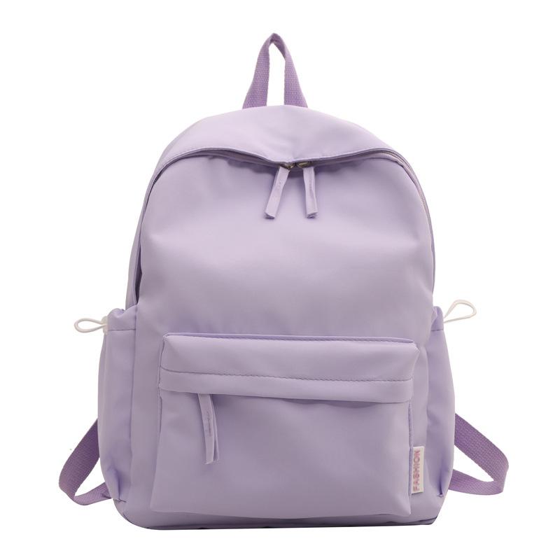 

Корейська версія модного молодшого шкільного рюкзака Harajuku на подвійному плечі великої місткості студентського кампусу літнього 2024 року фіолетовий