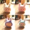 Cute Rabbit Plush Keychain Pp Cotton Stuffed Short Plush For Kids Gift