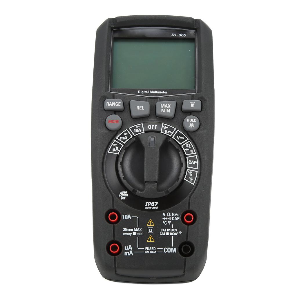 DT‑965 High Accuracy Multimeter Multifunctional True RMS Digital Meter for Industry Outdoor