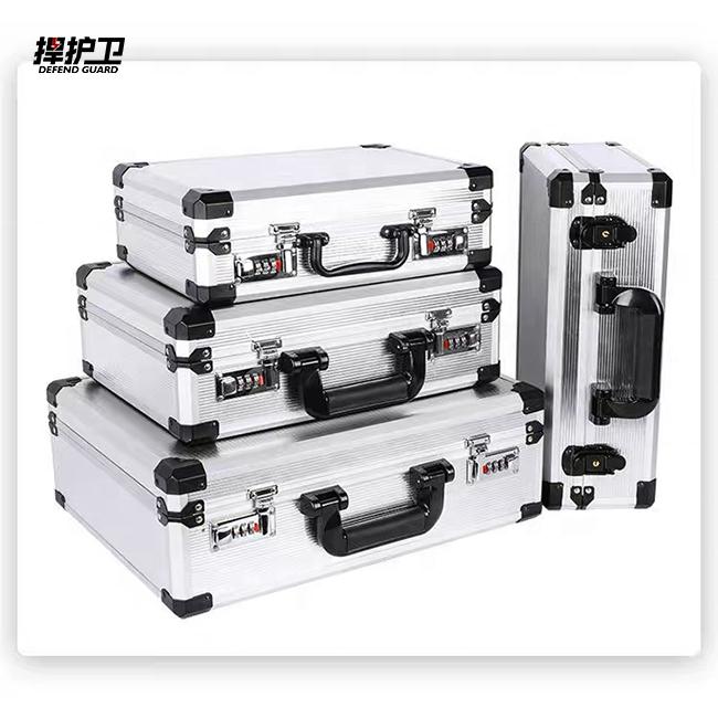 Custom Aluminum Flight Case - Heavy-Duty Hard Shell Travel Box with EVA Foam Protection, Metal Lock, Aluminum&customized
