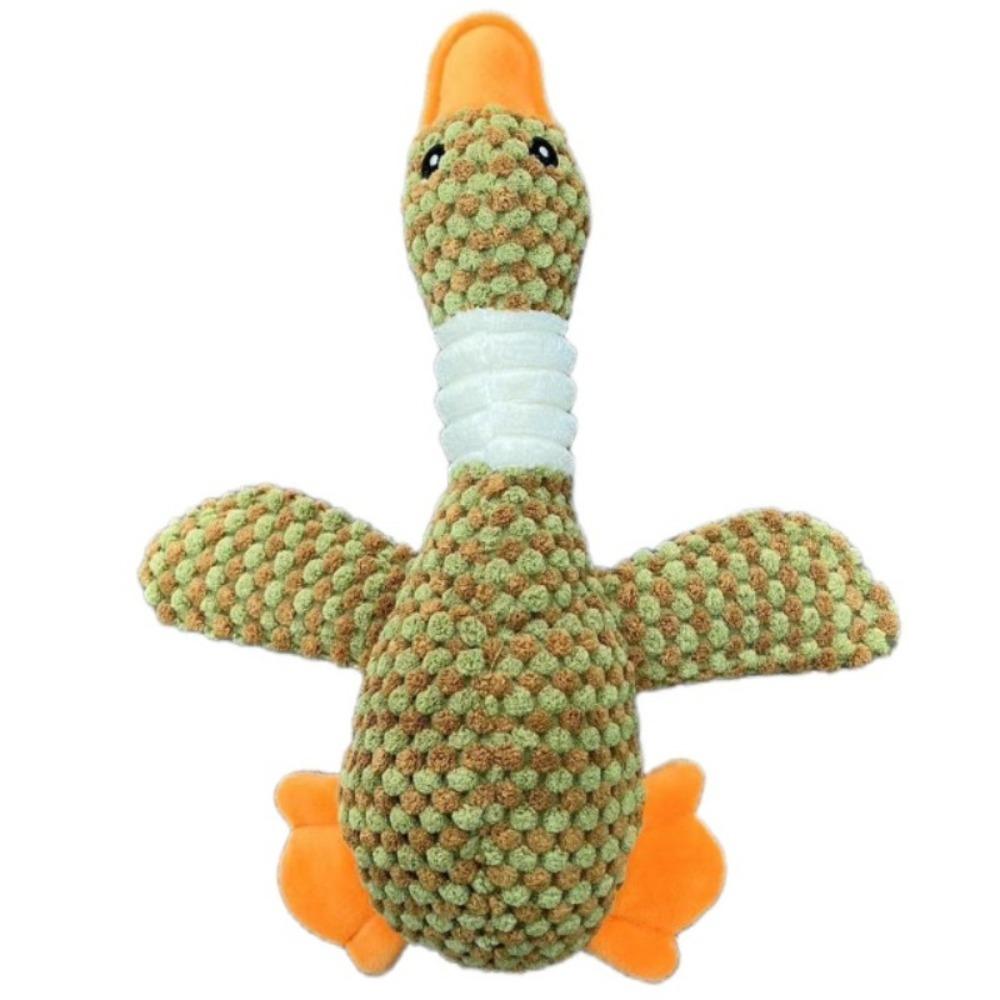 Creative Fun Duck Shape Dog Toy Interactive Teeth Cleaning Puppy Molar Chew Toy Durable Soft Dog Toys Cat