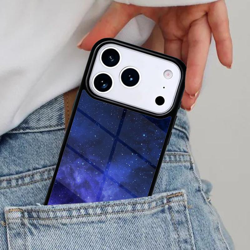 Mysterious Starry Sky Phone Case for iPhone 17ProMax 12 13 14 15 16e 17 Pro Max Plus Air Cover