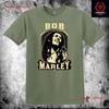 Bob Marley Reggae Musik T-Shirt Schwere Baumwolle S 3XL Vintage Streetwear Stilvoll Homme Bequem Designer Kleidung Mode