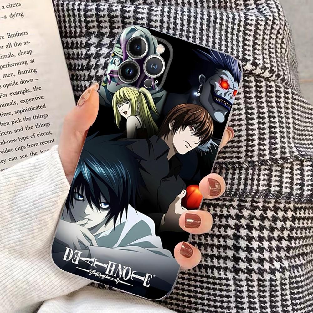 Anime Death Note Phone Case For IPhone 15 14 11 12 13 Mini Pro XS Max Cover 6 7 8 Plus X XR SE 2020 Funda Shell