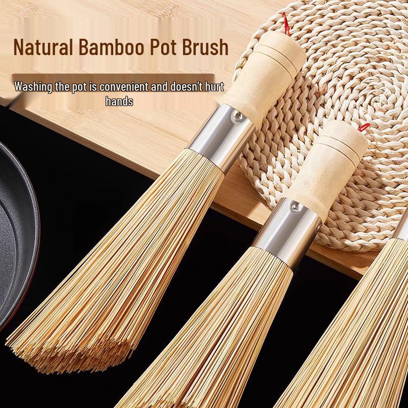 Natural Bamboo Pot Brush