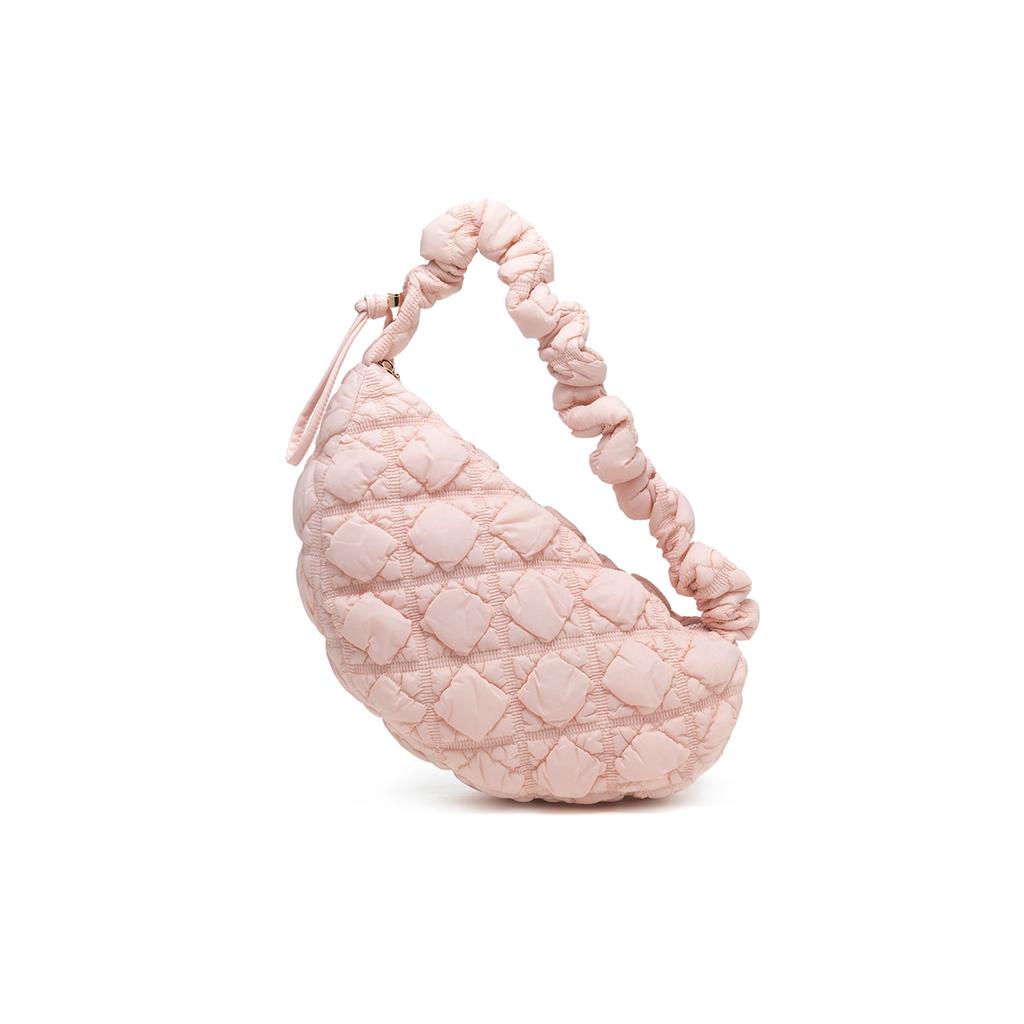 New CARLYN Nylon Crossbody One Shoulder Handbag Regular Women's Light Pink H72303010P