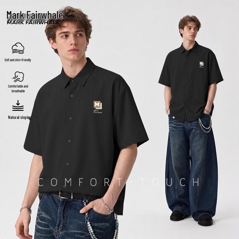 MARK FAIRWHALE Men s Short Sleeve Polo Shirt L
