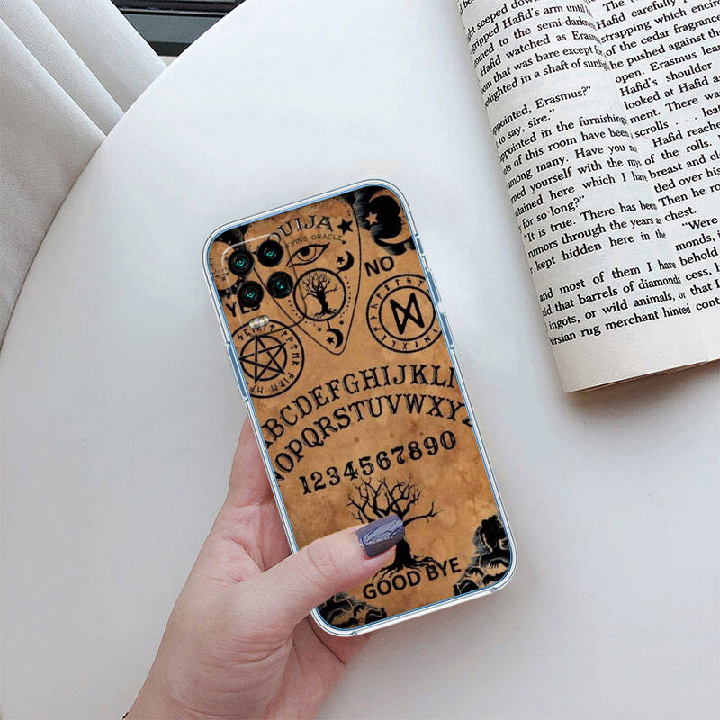 MH7 Witch Divination Tarot Phone Case for Motorola Edge 20 30 S30 40 50 Fusion Lite Plus Pro Neo Ultra One Power Action Macro Hyper Vision Zoom