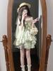 Petite Forest Fairy Dress: Summer Princess Puff Skirt Two-Piece Set for Women