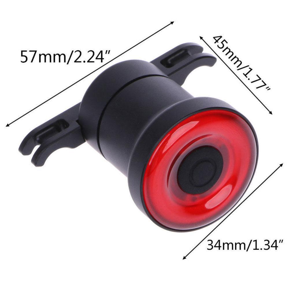 Smart Brake Sensor Bicycle LED Taillight Bike Rear Light Lantern-buy at ...
