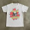 Lynyrd Skynyrd Skull Cowboy T-shirt, Unisex White T-shirt, Size S-5XL