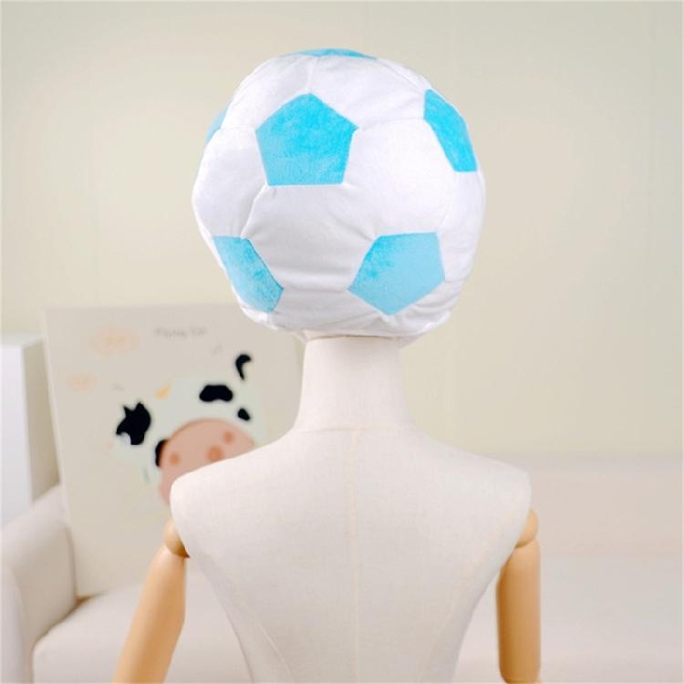 Soccer Themed Headgear Cap Comfortable Cotton Football Headpiece Washable For Adults Kids Sports Event Family Gathering