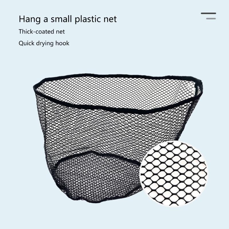 Quick Drying Fishing Net Pouches Mesh Bag for Outdoor Fishing Enthusiasts Multifunctional Fish Net Pocket Large Capacity