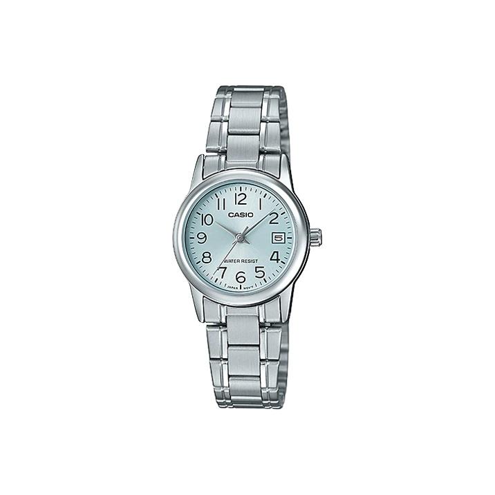 CASIO Women s Standard Series Blue Watch LTP-V002D-2B LTP-V002D-2B Blue Dial