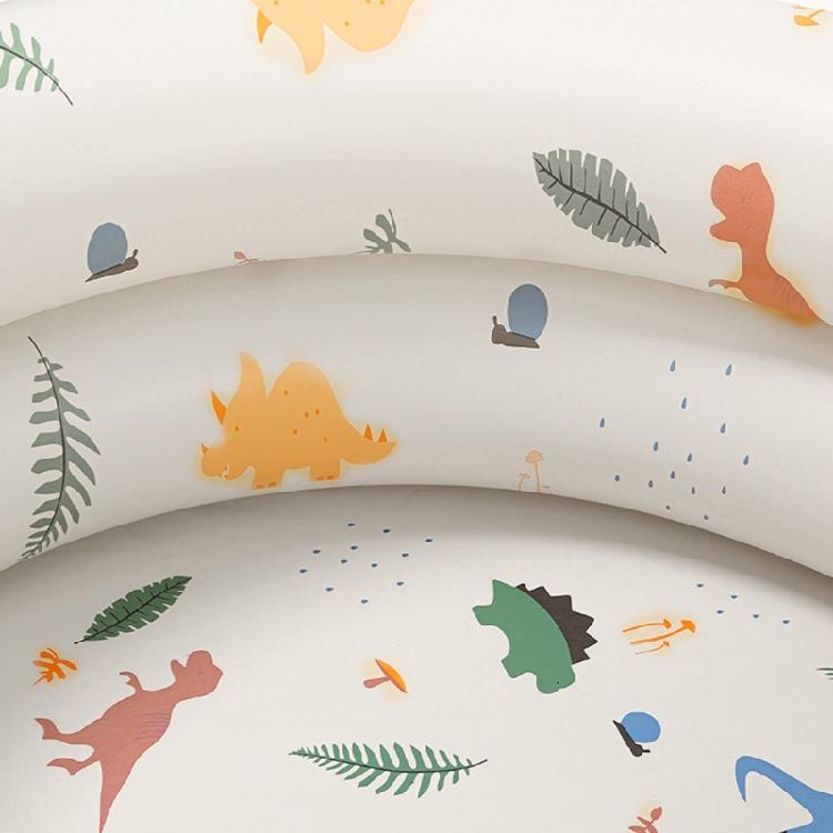 Stripe-Baby Pool Inflatable Swimming Pool Kids Water Toy for Lawn and Garden