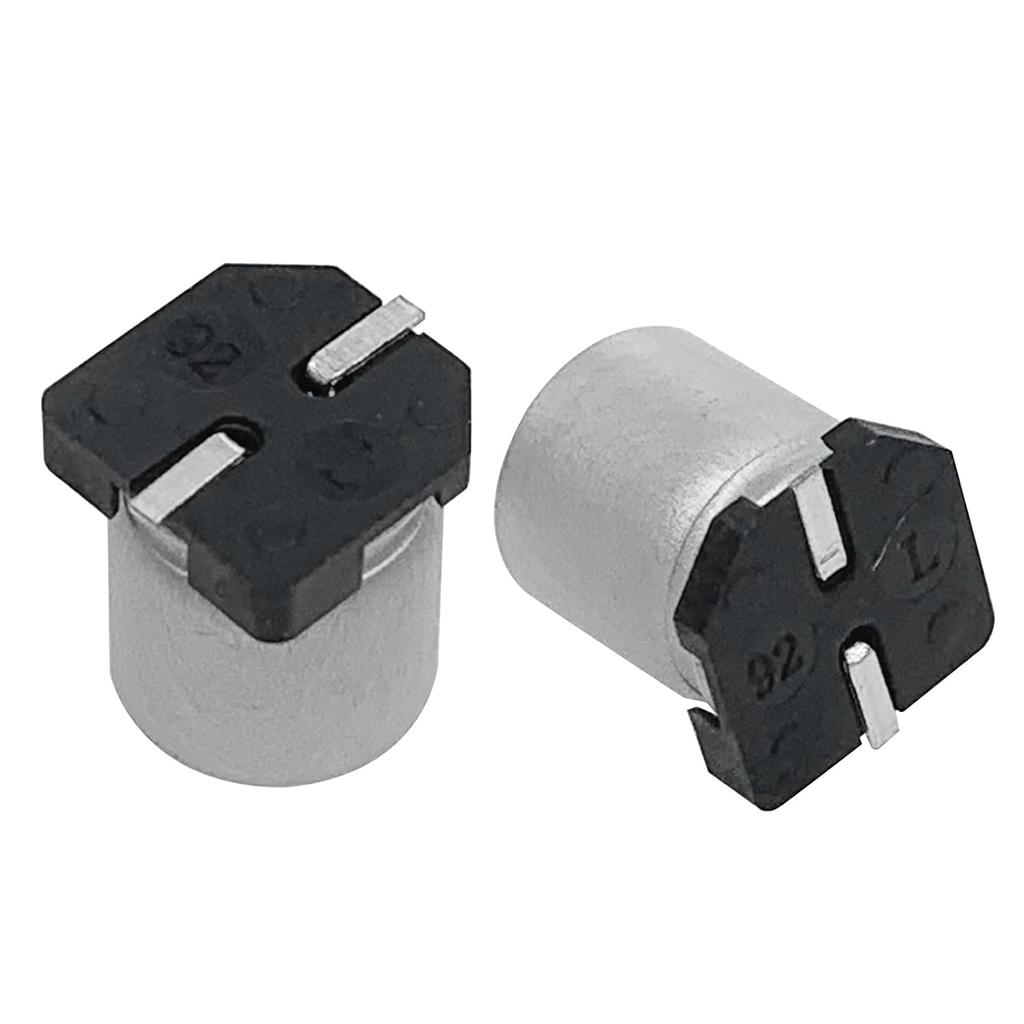 20pcs 16V 220UF SMD Aluminium Electrolytic Capacitors for Arduino 6.3X7.7MM(0.25x0.3in)