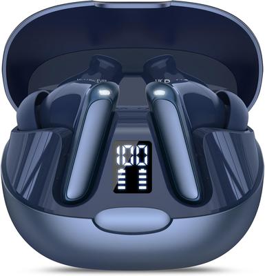 Bluetooth Wireless Earbuds Latest Bluetooth Bluetooth AI ENC Call Noise Sound AAC LED Comfortable Automatic Up To 48 Hours of IPX7 Instant Touch Fast