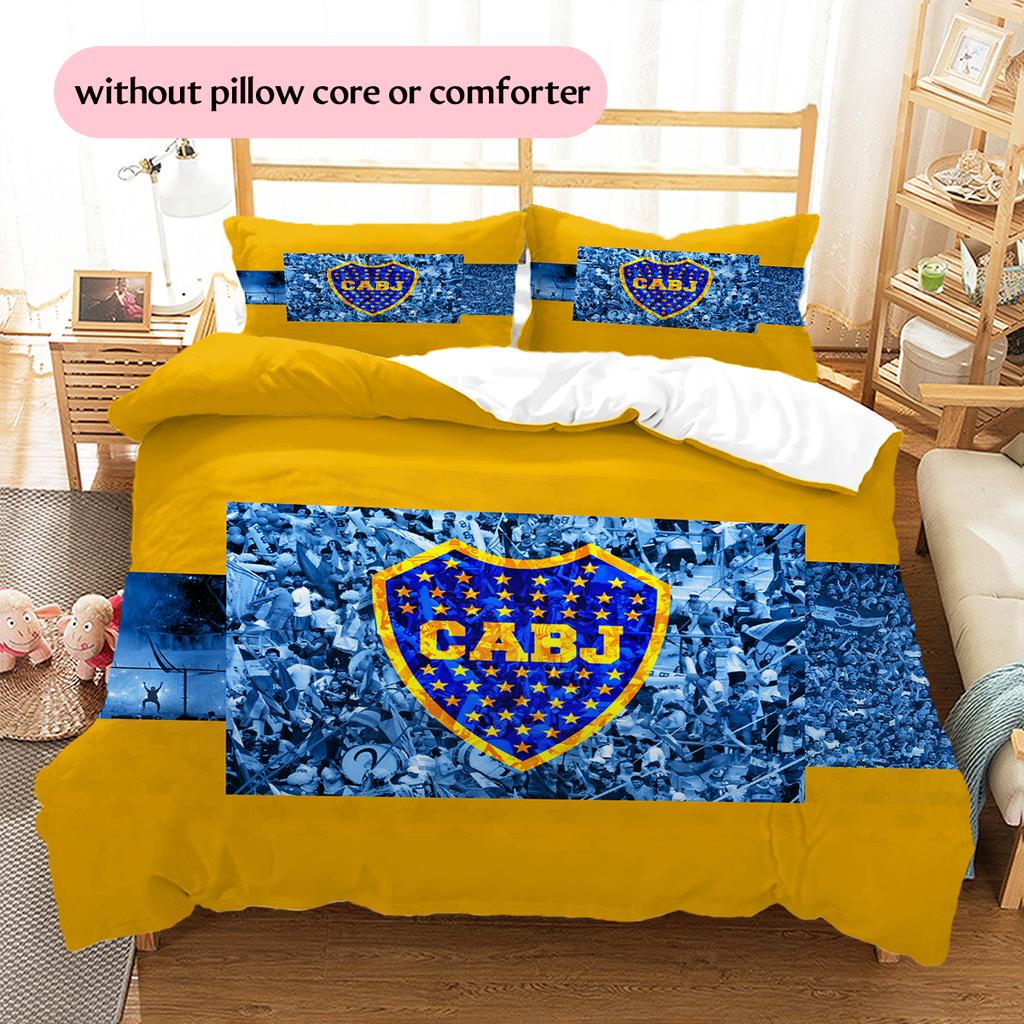 Boca Pattern Bedding Home Decoration Birthday Gift (1 * duvet cover + 2 * pillowcase, without core)