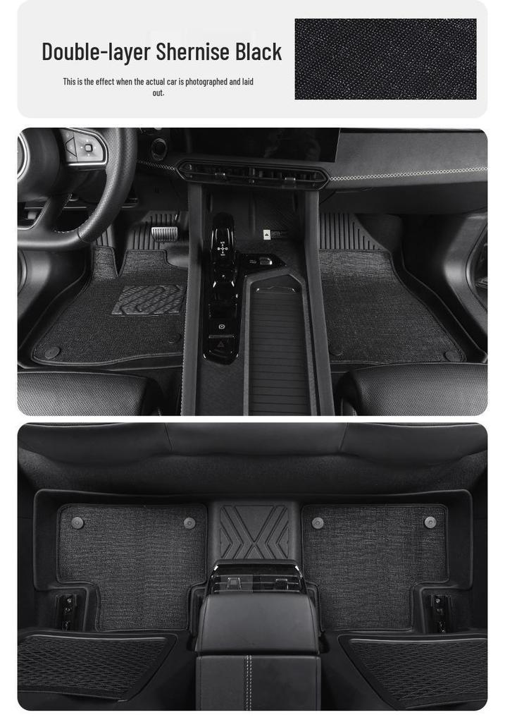 Durable Non-Slip TPE Floor Mats for Mazda CX-3 - Full Coverage & Wear-Resistant Interior