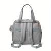 1Pc  Backpack - Multifunctional Messenger Bag, Multi-layer Separation Design, Soft Material, Suitable for Travel and Daily Use