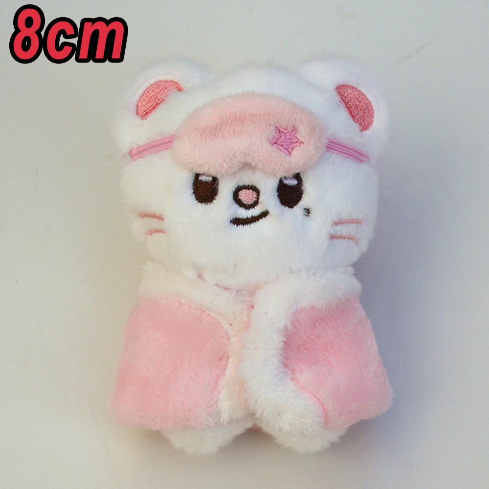 45-50cm Plush Keychain Toy Wolfchan Keychain Kawaii Cartoon Stuffed Animal Plushie Doll Large Sleeping Pillow Gift