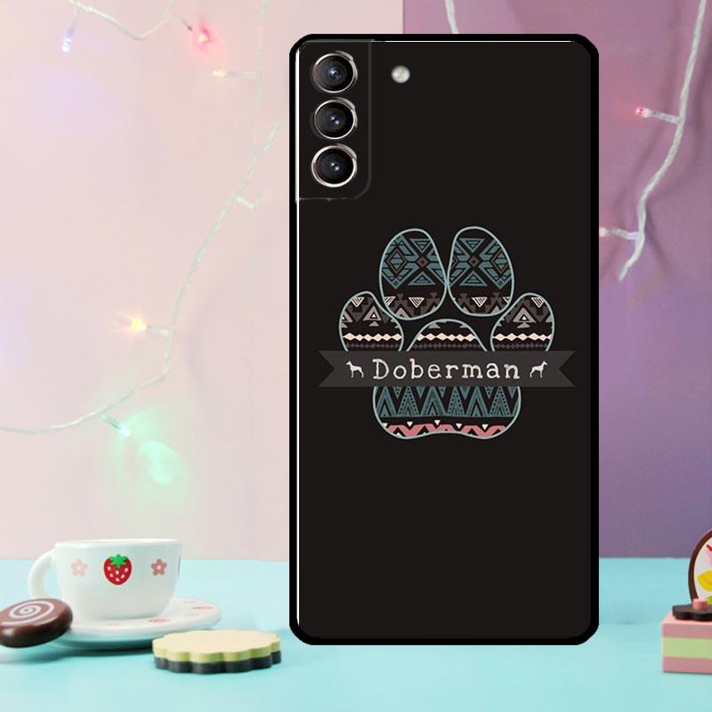 Dog foot Paw Colorful Pattern Phone Case For Samsung Galaxy S25 Ultra S20 S21 S22 S23 S24 Ultra Plus S9 S10 S25 FE Cover