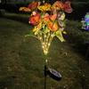 Solar Lawn Lamp Decorative Butterfly Garden Lights Outdoor Landscape Pathway Light IP65 Waterproof Solar-Powered Lights For Yard