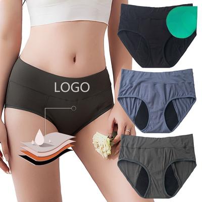 Menstrual Leak Proof Skin Friendly Knickers Four Layer Women's Menstrual Underwear Panties