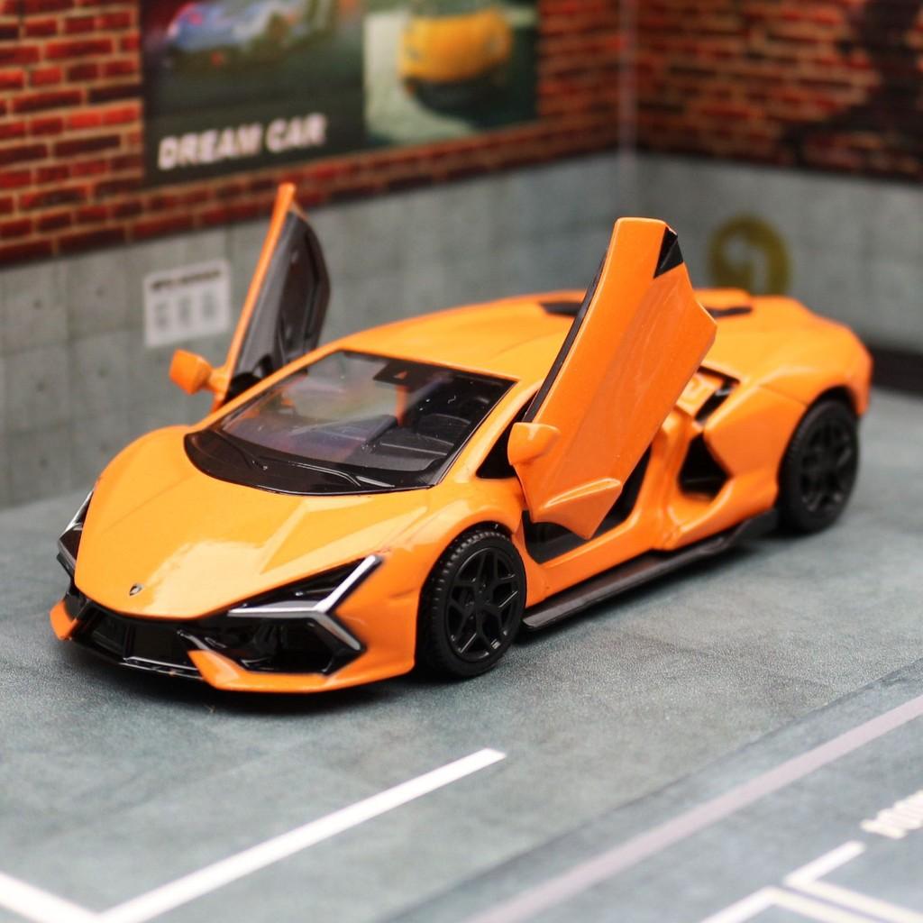 Model Car Alloy Reventon Toy With Inertial Control For Home Decor