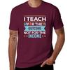 I Teach for the Outcome Not for the Income Teacher T-Shirt New Edition Blouse Workout Shirts for Men