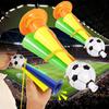 5/10 ks Fotbalová trumpeta Podpůrný prostředek pro povzbuzování Atmosférické potřeby pro Sportovní setkání Míčová hra Párty Festival Cheerleading Fanoušci XJM