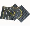 7.51in * Large Particles Dot City Road Street Baseplate Straight Curve Constructing Blocks Bricks Base Plate Children Toys