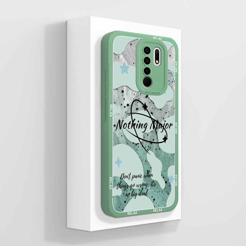 For Xiaomi Poco M2 M3 M4 M6 M7 Pro M5 M5S Mysterious Whale Phone Cases Camera Protection Liquid Silicone Anti Fall Protection Covers For Xiaomi Casing
