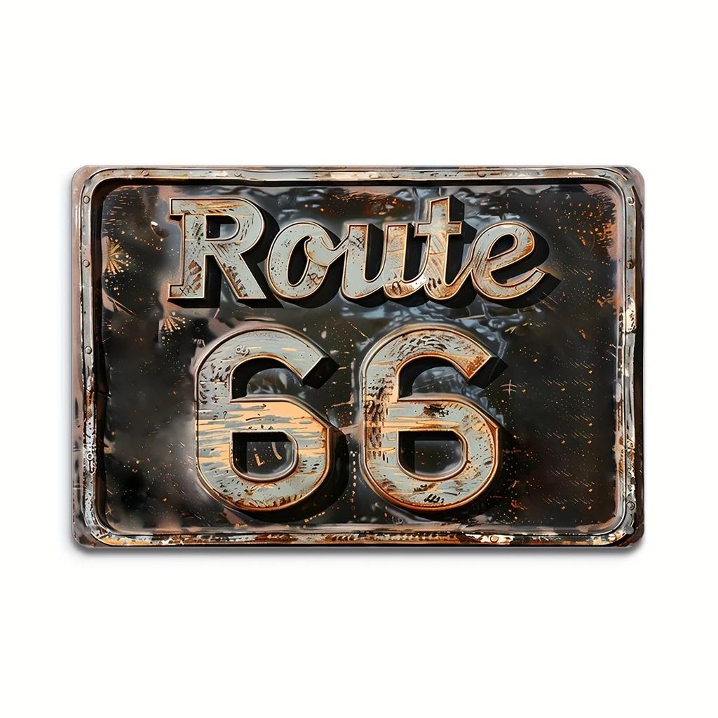 Vintage 3D Classic Car Train Poster Metal Tin Sign Plaque Hotel Cafe Wall Panel Garage Club Man Cave Bar Decoration