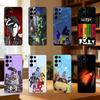 Classic Anime L-Lupin The Third Phone Case For Samsung S25,24,23,22,30,21,10,9,Ultra,Plus,Lite Soft Black Case