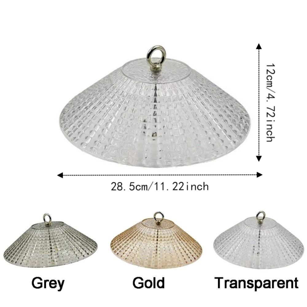 Plastic Hanging Bird Feeder Cover Heavy Duty Weatherproof Bird Feeder Protector Waterproof Large Bird Feeder Baffle Balcony