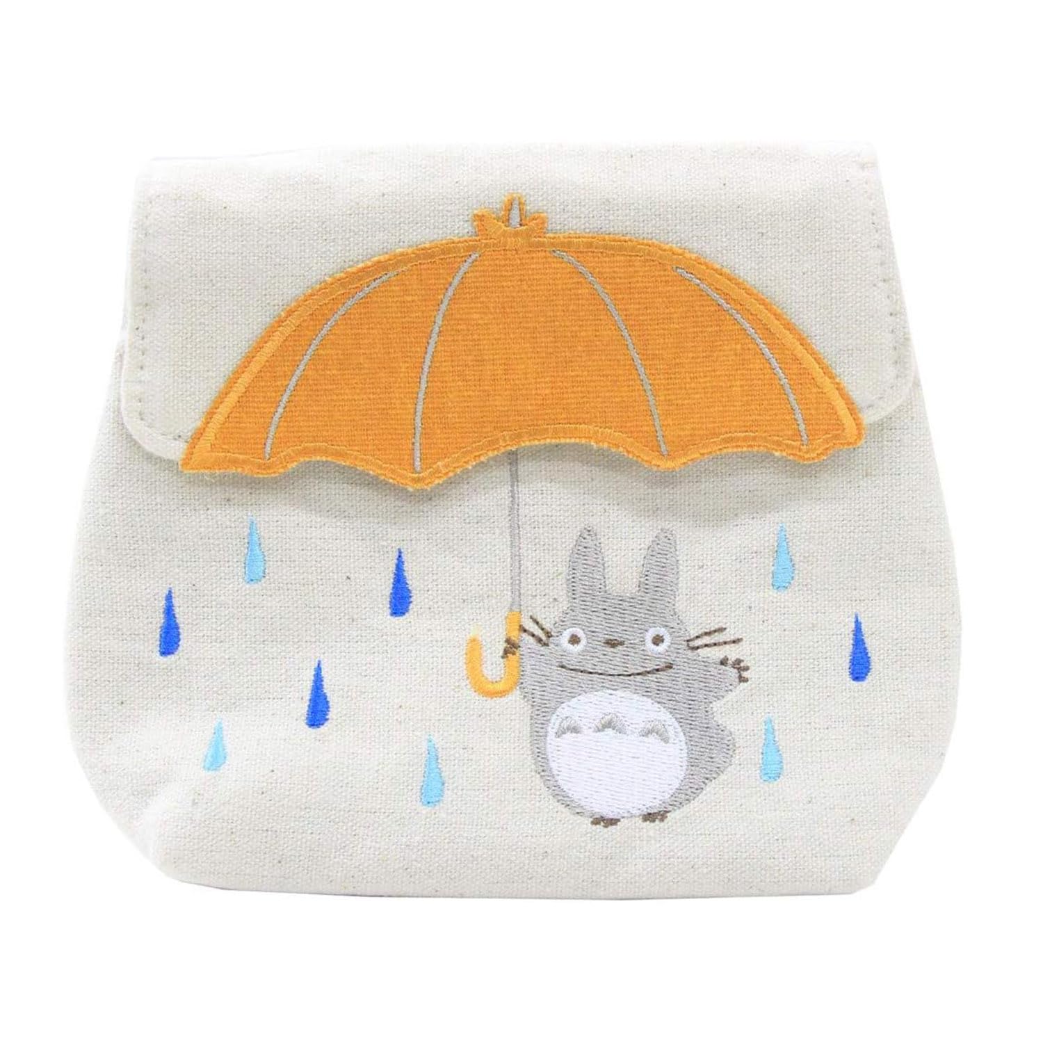 

Marushin Ghibli Neighbor Large Umbrella H12 x W15 x D6cm My Totoro Pouch, Cotton, Umbrella-Shaped, 1165037400,