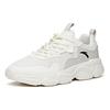 ANTA Women's Retro Thick Sole Casual Dad Shoes Ivory White Pure White 112128861-1