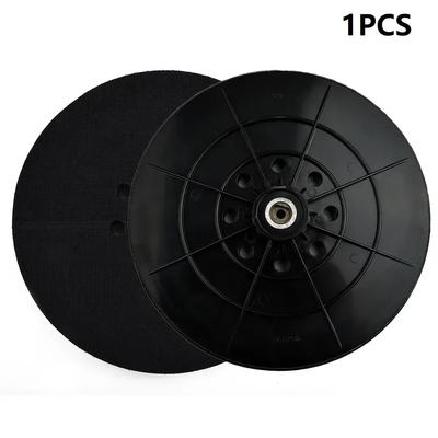 1 peça 8 Furos Prato de Polimento de Parede Base de Apoio 215mm Diâmetro ABS Para Lixadeiras Sem Pó & Lixadeiras Porta Cable Acessórios para Ferramentas Elétricas