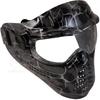 SHENKEL Full Face Guard Black Face Guard for Sports and Airsoft Goggles, Snake,
